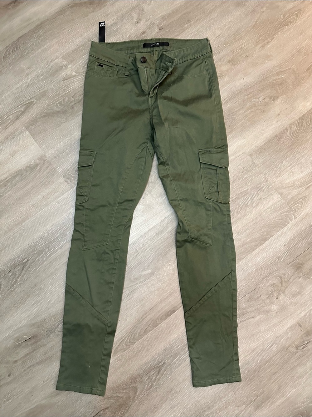 Joe's Jeans Olive Green Skinny Cargo Jeans